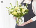Flowers in a vase neutral florist choice Code: VASE2N |Local delivery or collect from our shop only