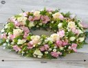 Soft pastel wreath Code: F14490MS | National delivery and local delivery or collect from shop