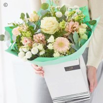 Valentines neutrals bouquet Code: CCHTN0200 | Local delivery or collect from our shop