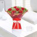 6 red rose romantic gift box Code: JGFV6206RR  | Local delivery or collect from our shop only