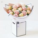 Beautifully simple pink rose bouquet Code: SIPRHT1  | National delivery and local delivery or collect from shop