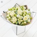 Beautifully Simple Luxury White Flower Bouquet Code: SIWHT2 | National delivery and local delivery or collect from shop