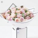 Beautifully Simple Luxury Pink Rose Bouquet Code:SIPRHT2 | National delivery and local delivery or collect from shop