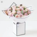 Beautifully Simple Luxury Pink Rose Bouquet Code:SIPRHT2 | National delivery and local delivery or collect from shop