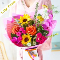 Lily free bright cherful summer trending Handtied Code: HTRLFHT3 | Local delivery or collect from shop