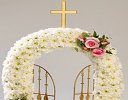 Gates of Heaven Funeral Flowers  Code: TR143 WH