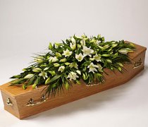 Lily Casket Spray  Code: TR107