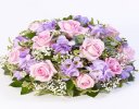 Rose and Freesia Posy Pink and Lilac Code: F13410PS | National and Local Delivery