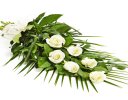 Simple White Rose Sheaf Code: F13511WS  | National and Local Delivery