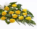 Classic Yellow Rose Sheaf Tribute Code: F13491YS | National Delivery and Local Delivery Or Collect From Shop