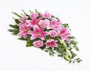 Pink Rose & Pink Lily Spray Code: Code: F13650PS