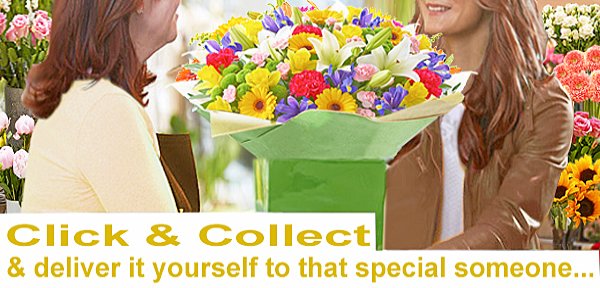 Click and collect flowers and gifts from our taunton shop